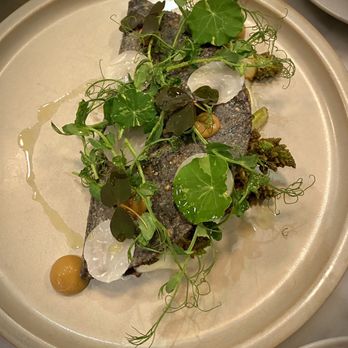 Lilia Comedor - Fried quesadilla with Romanesco - French Near Me - Portland, Oregon
