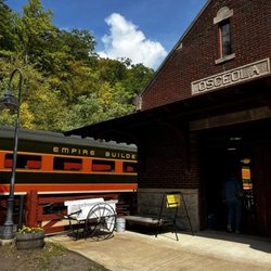 Osceola & St. Croix Valley Railway - Osceola Train Station where you board the train