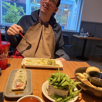 Bamboo Sushi - The Green Machine went first and so quickly!!! - Sushi Bars Near Me - Seattle, Washington