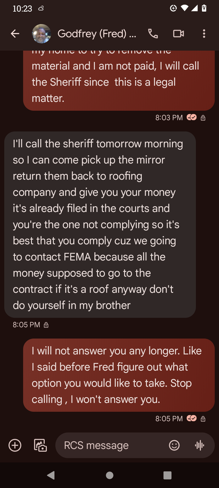 Slide of Fred Godfrey