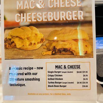 Smashburger - Mac & Cheese smashburger - Burgers Near Me - Hicksville, New York Smashburger - Mac & Cheese smashburger - Burgers Near Me - Hicksville, New York