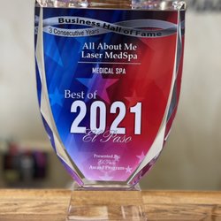 All About Me Laser Medspa - Best Business Hall Of Fame!
