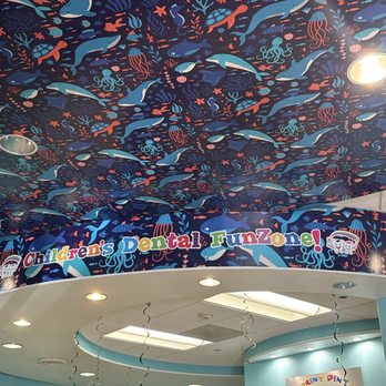 Children's Dental FunZone - Roof of the front desk - Pediatric Dentists Near Me - Montebello, California Children's Dental FunZone - Roof of the front desk - Pediatric Dentists Near Me - Montebello, California