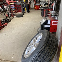 New tires, and checked for leaks before I was on my way! Thanks!
