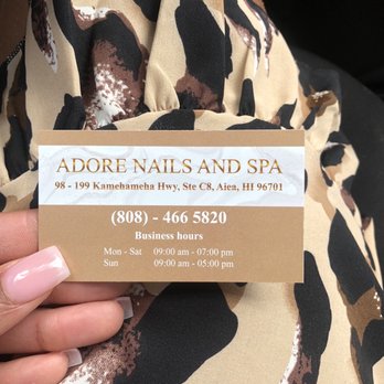 Adore Nails and Spa - Nail Salons Near Me - Aiea, Hawaii