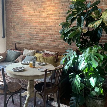 Gypsy Kitchen DC - Interior sofa seating area - Tapas/Small Plates Near Me - Washington, DC, District of Columbia