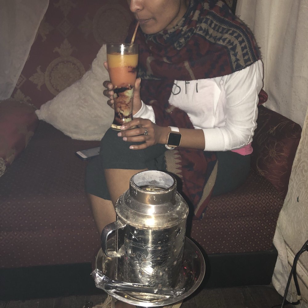 Addis X Hookah Lounge - Ethiopian fruit smoothie called Esprise - Hookah Bars Near Me - Chamblee, Georgia