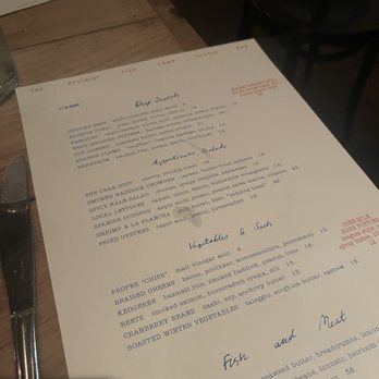 The Optimist - Menu - Seafood Near Me - Atlanta, Georgia