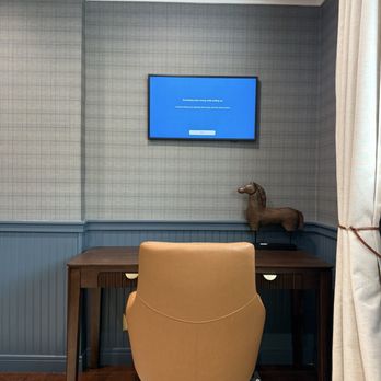 Smart Audio Visual - Office tv is up and looks cleans - Home Theatre Installation Near Me
