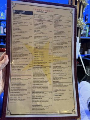 Menu photo 2 Zesty Creole New Orleans, LA Menu photo 2 Zesty Creole New Orleans, LA