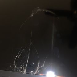 ABC Warehouse-Lakeside - A picture of the broken area of the TV