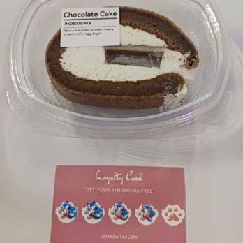 Meow Tea Cafe - Chocolate cake - Bubble Tea Near Me - Upland, California Meow Tea Cafe - Chocolate cake - Bubble Tea Near Me - Upland, California