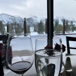 The view from our table