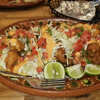 Only Sinaloa - Shrimp and fish tacos , Tuesdays was 3 tacos for the price of 2 . - Mexican Near Me - Adelanto, California