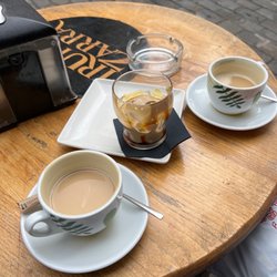Iruñazarra - Semi Frio de café. Coffee mousse