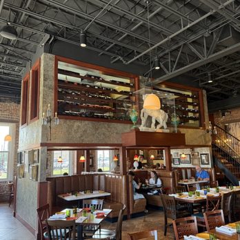 Casa Santo Stefano - Upper seating and wine storage - Sicilian Near Me - Tampa, Florida