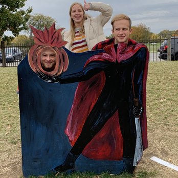 Conner Prairie - This is my brother, sister, and I being goofy! - Museums Near Me - Fishers, Indiana