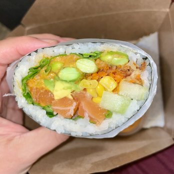 Taichi Bubble Tea Chicago - 1 Protein Sushi Burrito - SALMONopoly - Ramen Near Me - Chicago, Illinois Taichi Bubble Tea Chicago - 1 Protein Sushi Burrito - SALMONopoly - Ramen Near Me - Chicago, Illinois
