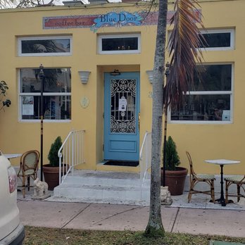 Coffee Bar Blue Door - Entrance, very nice - Coffee & Tea Near Me - Stuart, Florida Coffee Bar Blue Door - Entrance, very nice - Coffee & Tea Near Me - Stuart, Florida