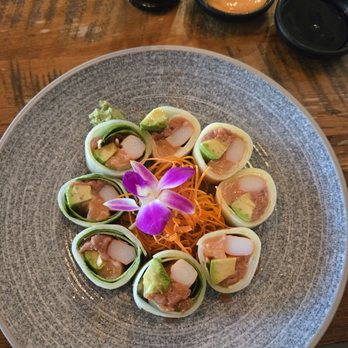 Otoro - Cucumber Wrap Roll, tuna was minced and very fishy - Sushi Bars Near Me - Plantation, Florida