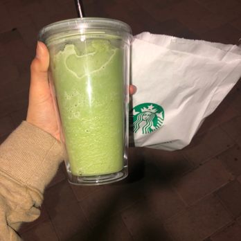 Starbucks - matcha green tea frap and everything bagel - Coffee & Tea Near Me - Irvine, California Starbucks - matcha green tea frap and everything bagel - Coffee & Tea Near Me - Irvine, California