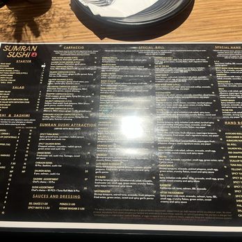 Sumran Thai Cuisine - Saman sushi menu 11/9/24 - Thai Near Me - Westminster, California Sumran Thai Cuisine - Saman sushi menu 11/9/24 - Thai Near Me - Westminster, California
