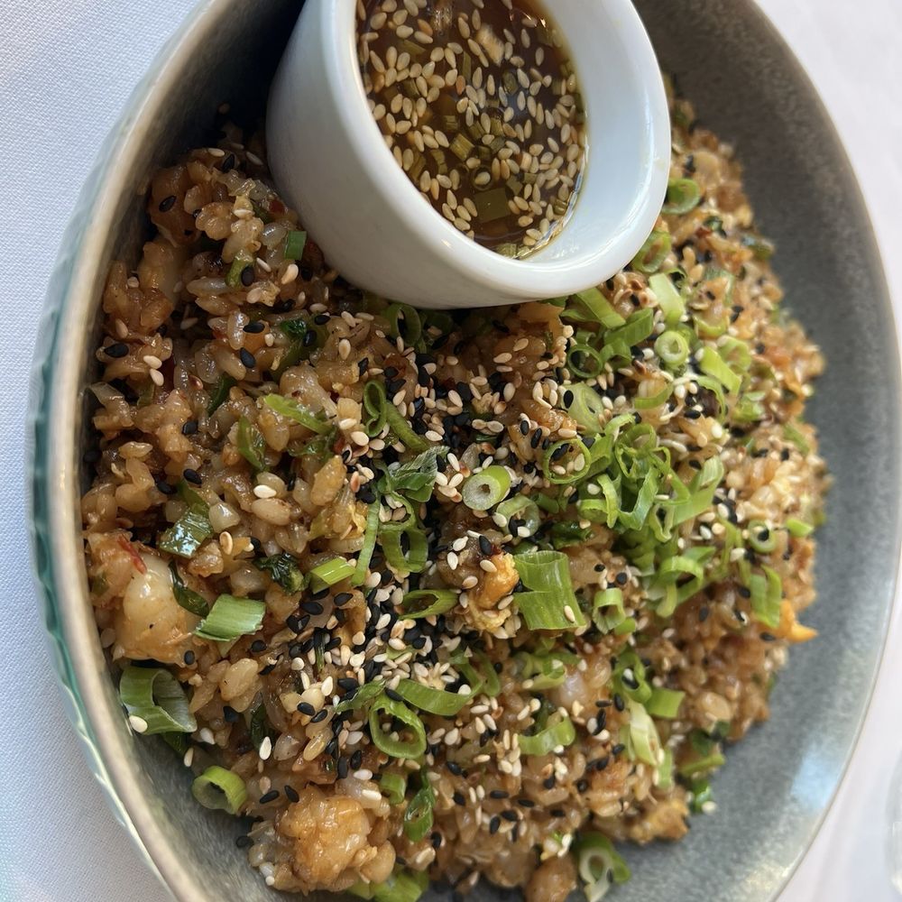 Graffiti Raw - Shrimp and Crab & Shrimp Fried Rice - Seafood Near Me - Houston, Texas