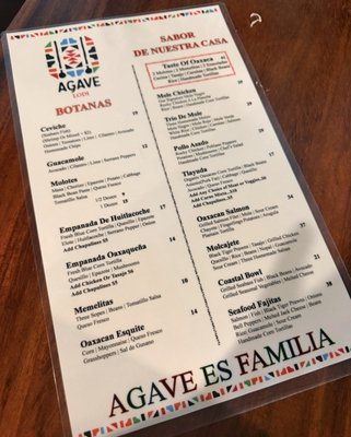 Menu photo 1 Agave Lodi, CA Menu photo 1 Agave Lodi, CA