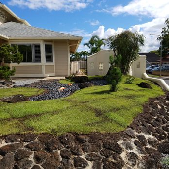 Hapa Landscaping - the front yard of a home - Landscaping Near Me - Honolulu, Hawaii Hapa Landscaping - the front yard of a home - Landscaping Near Me - Honolulu, Hawaii