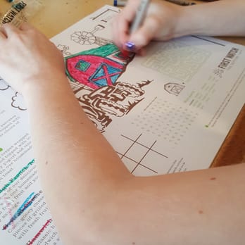 First Watch - A little coloring to keep the kids occupied - Breakfast & Brunch Near Me - Palm Harbor, Florida