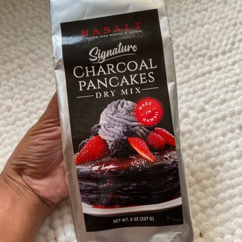 Basalt - Basalt charcoal pancake mix ($8.00 usd) 9/2021 - New American Near Me - Honolulu, Hawaii