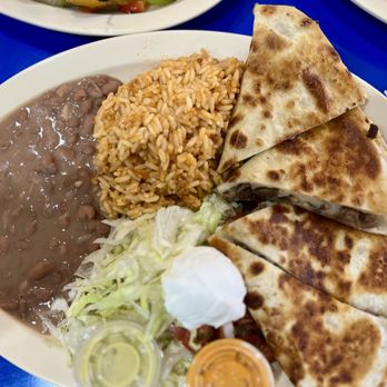 Brothers Taqueria - #4 with a steak quesadilla - Mexican Near Me - Brooklyn Center, Minnesota