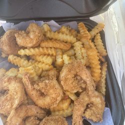 Da Crab Trap - Probably the best fried shrimp I've ever had, and the portions were so big. Seasoning was delicious!!!!