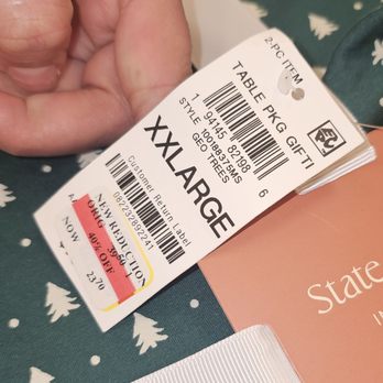 Macy's - Photo of the price tag. - Department Stores Near Me - Tracy, California