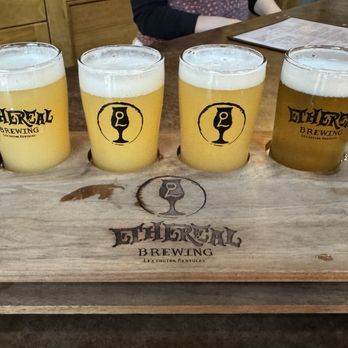 Ethereal Brewing - Beer Flight - Breweries Near Me - Lexington, Kentucky