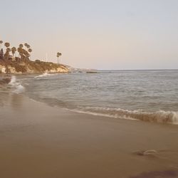 Divers Cove - Diver's Cove Beach -- low-light photo capture taken at Sunset (sun behind cove already) -- high tide -- May, 2026