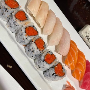Kodori - a variety of sushi on a white plate - Japanese Near Me - Waldorf, Maryland