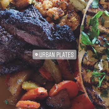 Urban Plates - Amazing steak and chicken. I really like the carrot mix a lot also - New American Near Me - Irvine, California Urban Plates - Amazing steak and chicken. I really like the carrot mix a lot also - New American Near Me - Irvine, California