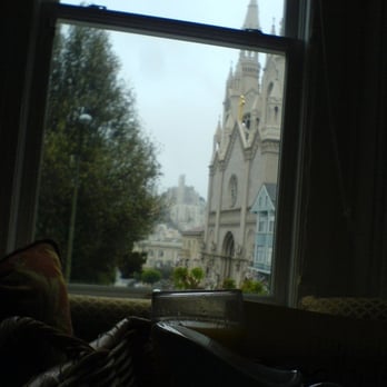 Washington Square Inn - view from room #7 - Hotels Near Me - San Francisco, California