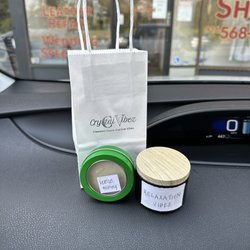 Crystal Vibez - CBD BALM AND RELAXATION CANDLE