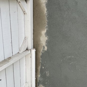 Cal Express Patching - I AM SO HAPPY RIGHT NOW I CAN CRY! Finished patch - no more cold carrying into my house at this corner. Well done, Armen! - Stucco Services Near Me