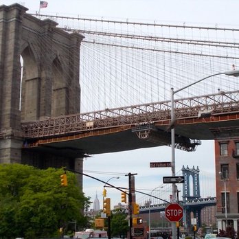 New York Like A Native - Viewing the Brooklyn Bridge from the Fulton Ferry neighborhood - Tours Near Me - Brooklyn, New York New York Like A Native - Viewing the Brooklyn Bridge from the Fulton Ferry neighborhood - Tours Near Me - Brooklyn, New York