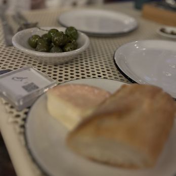 Birdie's - Olives and bread and cheese appetizer - French Near Me - Austin, Texas