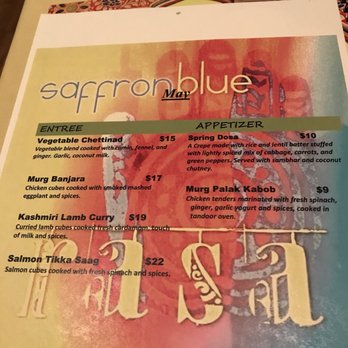 Saffron Indian Kitchen - May specials - Indian Near Me - Ambler, Pennsylvania