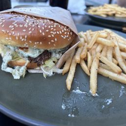 Blue Bacon burger Blue Bacon burger