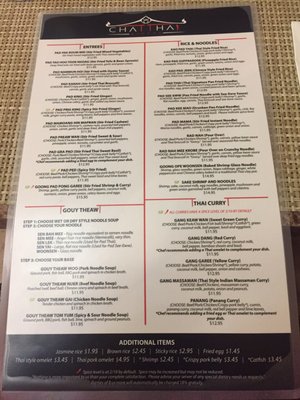Menu photo 5 Chatthai Bistro Pahrump, NV