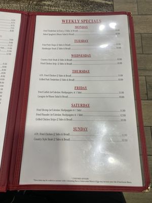 Menu photo 4 Max's Family Restaurant Thomasville, NC