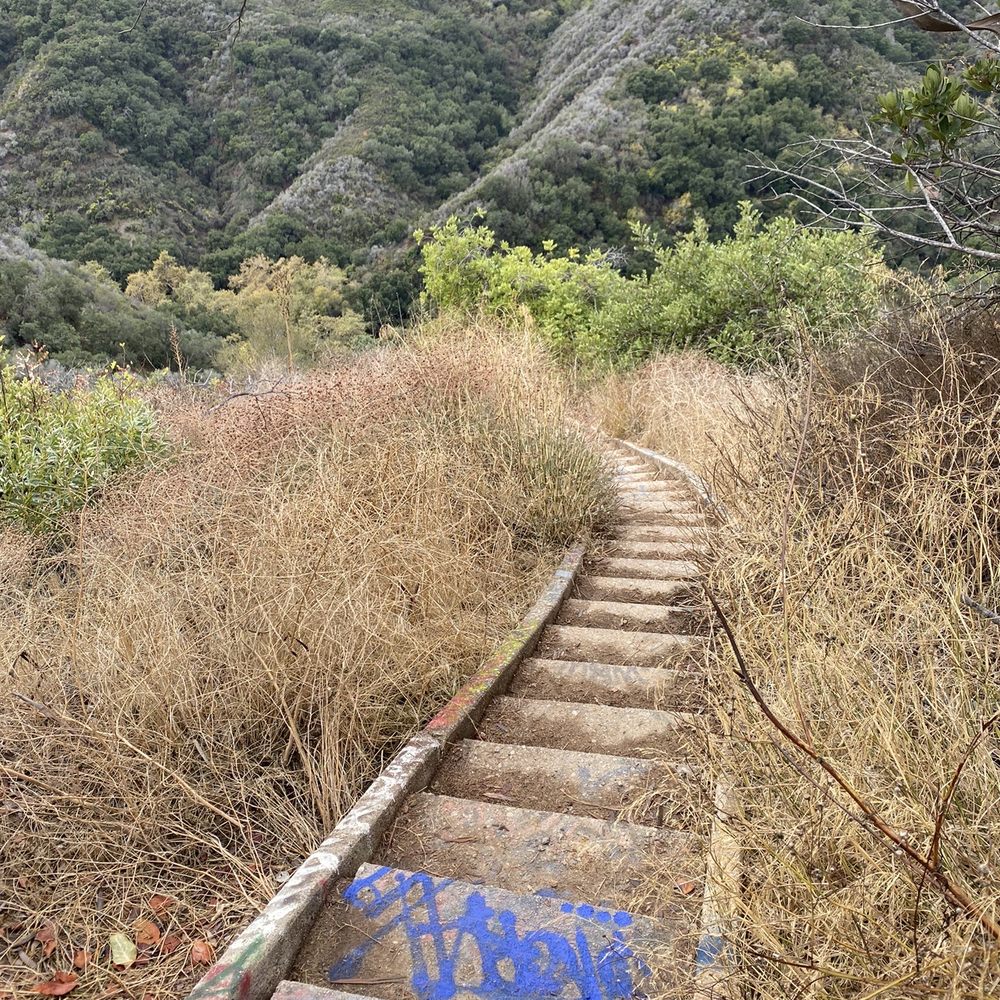 Murphy Ranch Trail - Stairs down - Hiking Near Me
