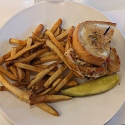 Maxime's Restaurant & Lounge - Chicken parmesan sandwich.