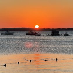 Spouter Inn Bed and Breakfast - Sunrise at Lincolnville Beach